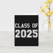 CL van 2025 Afstuderen School Afstudeerder 2025 Af Kaart (Gele Bloem)