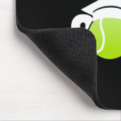 CL van 2025 Afstuderen Senior Tennis Player Gifts Muismat (Hoek)