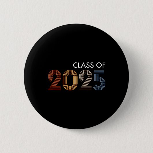 Cl van 2025 College University High School Future Ronde Button 5,7 Cm (Voorkant)