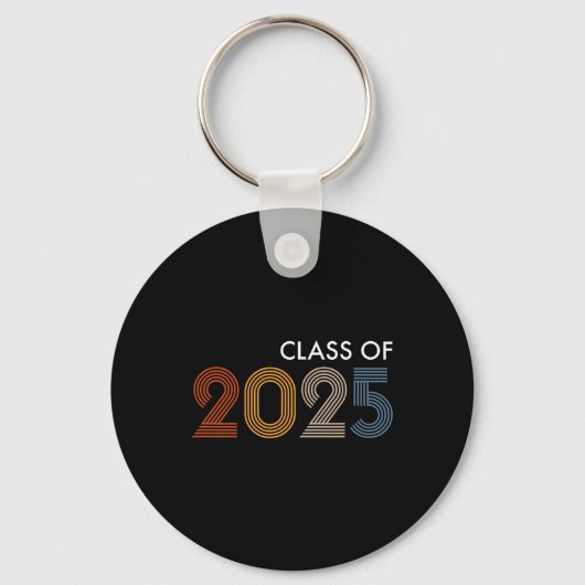 Cl van 2025 College University High School Future Sleutelhanger (Voorkant)