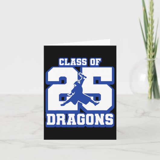 Cl van 2025 Dragons Afstuderen B Kaart (Voorkant)
