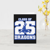 Cl van 2025 Dragons Afstuderen B Kaart (Gele Bloem)