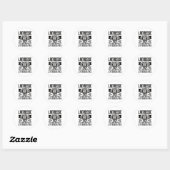 CL van 2025 Lacrosse Senior Night Ronde Sticker (Vel)