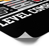 CL van 2025 niveau Complete Video Gamer Senior Gra Poster (Hoek)