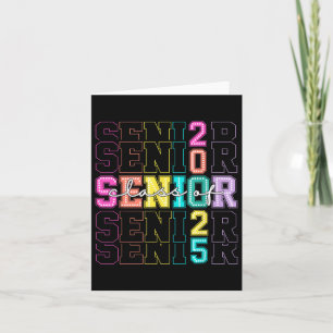 CL van 2025 Senior 2025 Afstuderen Grappige Mannen Kaart