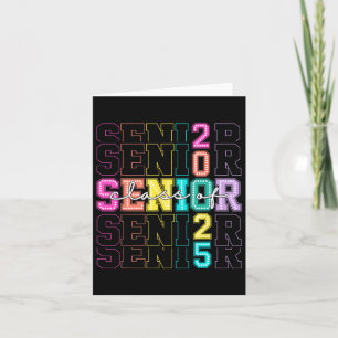 CL van 2025 Senior 2025 Afstuderen Grappige Mannen Kaart