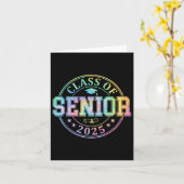CL van 2025 Senior 2025 Afstuderen Grappige Mannen Kaart (Gele Bloem)