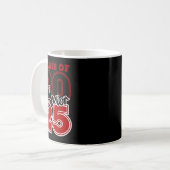 CL van 2025 senior - 2025 Afstuderen rood Koffiemok (Voorkant links)
