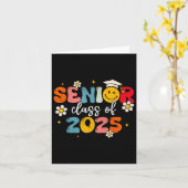CL van 2025 Senior 2025 Groovy Afstuderen 2025 Wom Kaart (Gele Bloem)
