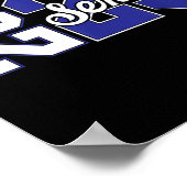 CL van 2025 senior 2025 senior Afstuderen jaar 202 Poster (Hoek)