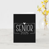 CL van 2025 Senior 25 High School Afstuderen _1 Kaart (Gele Bloem)