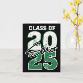 CL van 2025 Senior - Afstuderen 2025 Groen Kaart (Gele Bloem)