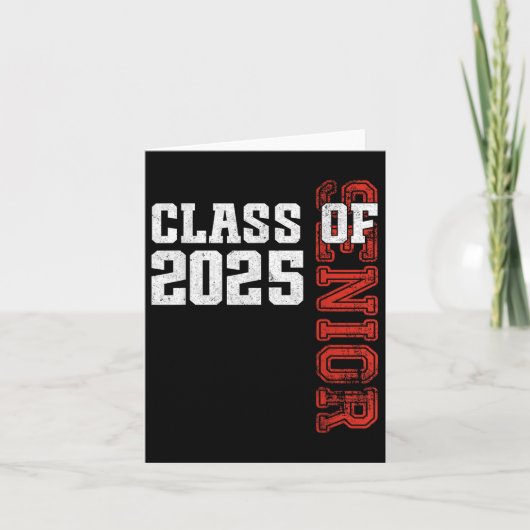 CL van 2025 senior Afstuderen 25 Afstuderen 2 Kaart (Voorkant)