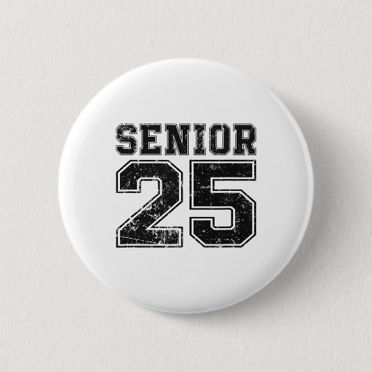 CL van 2025 Senior Afstuderen Ronde Button 5,7 Cm (Voorkant)