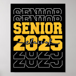 Cl van 2025 Senior Gifts Funny Seniors 2025 Afgest Poster