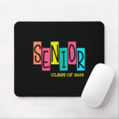 Cl van 2025 Senior School Afstuderen Afstuderen Af Muismat (Met muis)