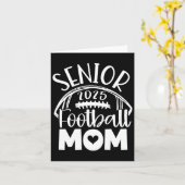 Cl van 2025 Senior Voetbal Afstuderen Mom Kaart (Gele Bloem)