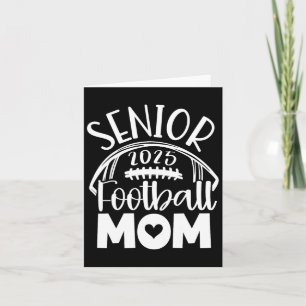 Cl van 2025 Senior Voetbal Afstuderen Mom Kaart