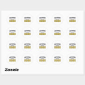 CL van 2025 Softll Senior Afstuderen Afstuderen Vr Ronde Sticker (Vel)