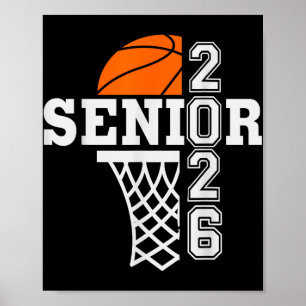 CL van 2026 Basketbal Senior 26 Speler Team Gradua Poster