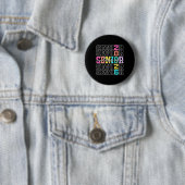 CL van 2026 Senior 2026 Afstuderen Student Mannen Ronde Button 5,7 Cm (In situ)