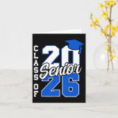 Cl van 2026 Senior 2026 Terug naar school 2025 Afg Kaart (Gele Bloem)