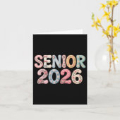 CL van 2026 Senior 2026 Terug naar school 2026 Afg Kaart (Gele Bloem)