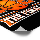 Cl van 2026 Senior Basketbal Terug naar School Poster (Hoek)