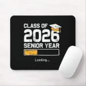 CL van 2026 Senior Jaar Loading Funny Senior 2026 Muismat (Met muis)