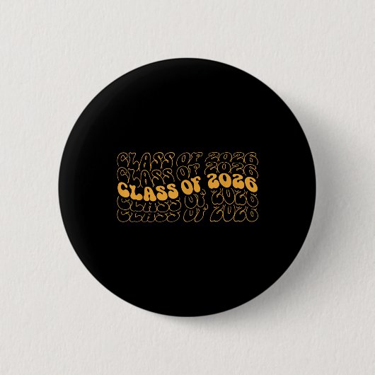 CL van 2026 senior Ronde Button 5,7 Cm (Voorkant)