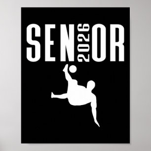 Cl Van 2026 Senior Sport Thema Voetbalspeler Grafi Poster
