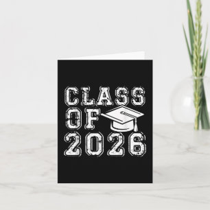 Cl van 2026 Senior Terug naar school Afstuderen 20 Kaart