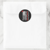 CL van 2028 Ronde Sticker (Tas)