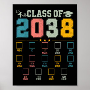 Cl Van 2038 Groeiend Met Mij Checklijst K Tot 12e Poster