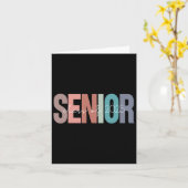 Cl van het senior Afstuderen 2025 Kaart (Gele Bloem)