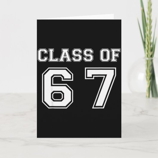Cl van Six Seven Meme 6 7 Gen Alpha Kaart (Voorkant)