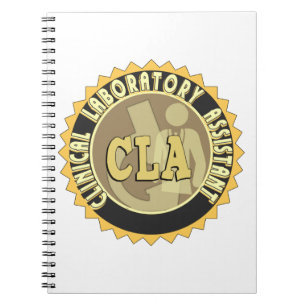 CLA BADGE - KLINISCHE LABORATORIUMHULP NOTITIEBOEK