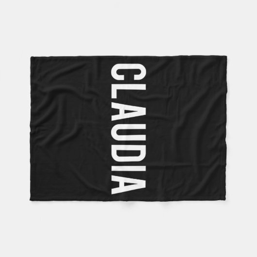 Cla - Cool New Funny Name Fan Gift Tee  Fleece Deken (Voorkant (Horizontaal))