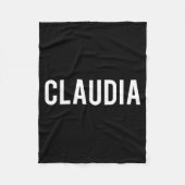 Cla - Cool New Funny Name Fan Gift Tee  Fleece Deken (Voorkant)