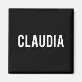 Cla - Cool New Funny Name Fan Gift Tee  Magneet (Voorkant)