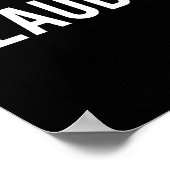 Cla - Cool New Funny Name Fan Gift Tee Poster (Hoek)