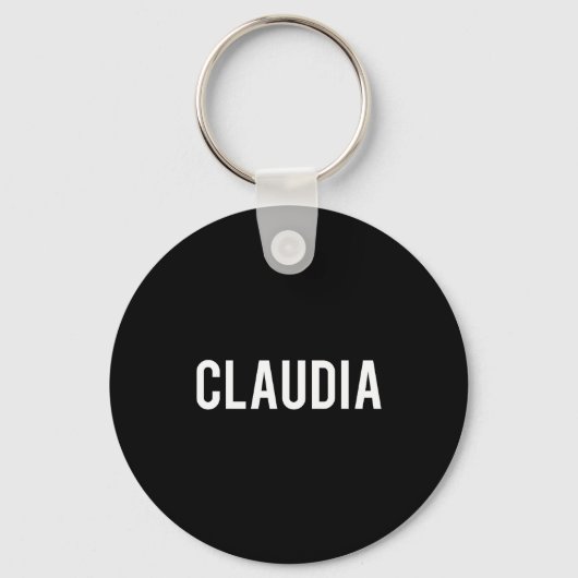 Cla - Cool New Funny Name Fan Gift Tee Sleutelhanger (Voorkant)