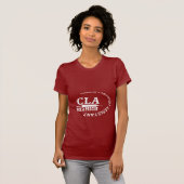 CLA SLOGAN - NICE EN PRECISE! LABORATORIUM T-SHIRT (Voorkant volledig)