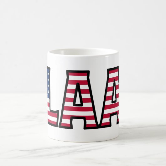Claas Name Vorname USA styled Tasse Kaffeetasse Koffiemok (Center)