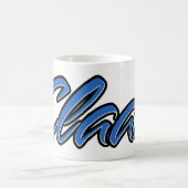 Claas Vorname Name blue Tasse Kaffeetasse Koffiemok (Center)