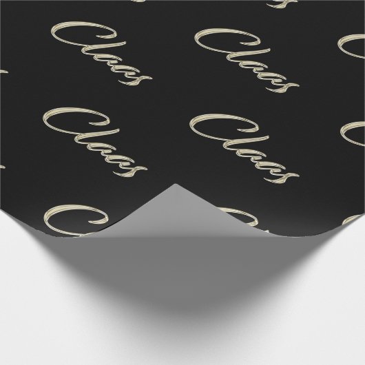 Claas Vorname Name edles Geschenkpapier Papier (Hoek)