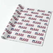 Claas Vorname Name USA US Geschenkpapier Papier (Uitgerold)
