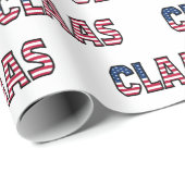 Claas Vorname Name USA US Geschenkpapier Papier (Rol Hoek)