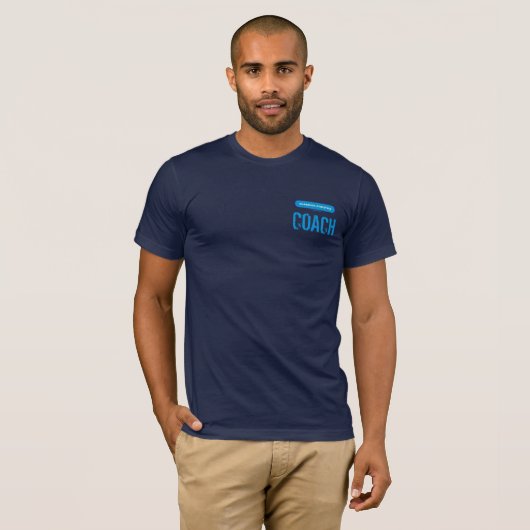 Clabaugh Athletics COACH T-shirt (Voorkant volledig)