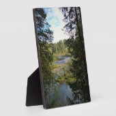 Clackamas River, OR Fotoplaat (Zijkant)
